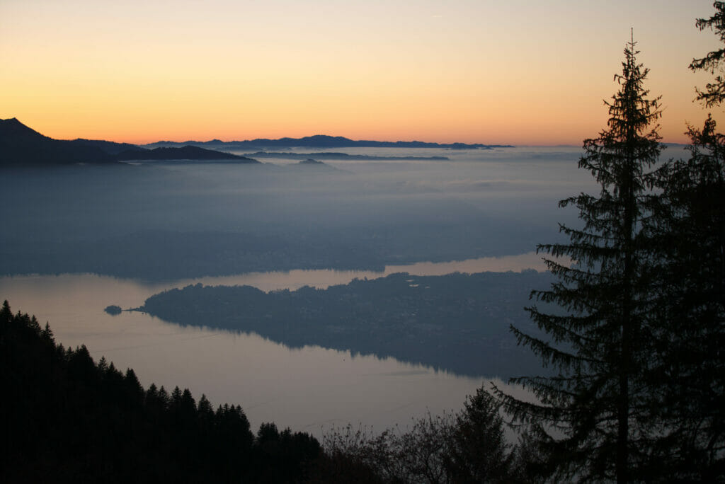 coucher de soleil rigi