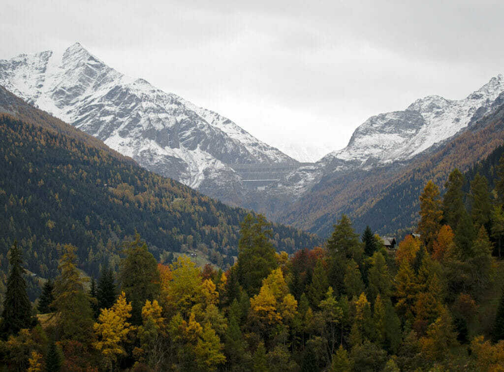 le barrage de la grande dixence