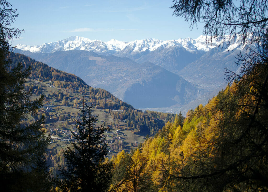 haute nendaz vue