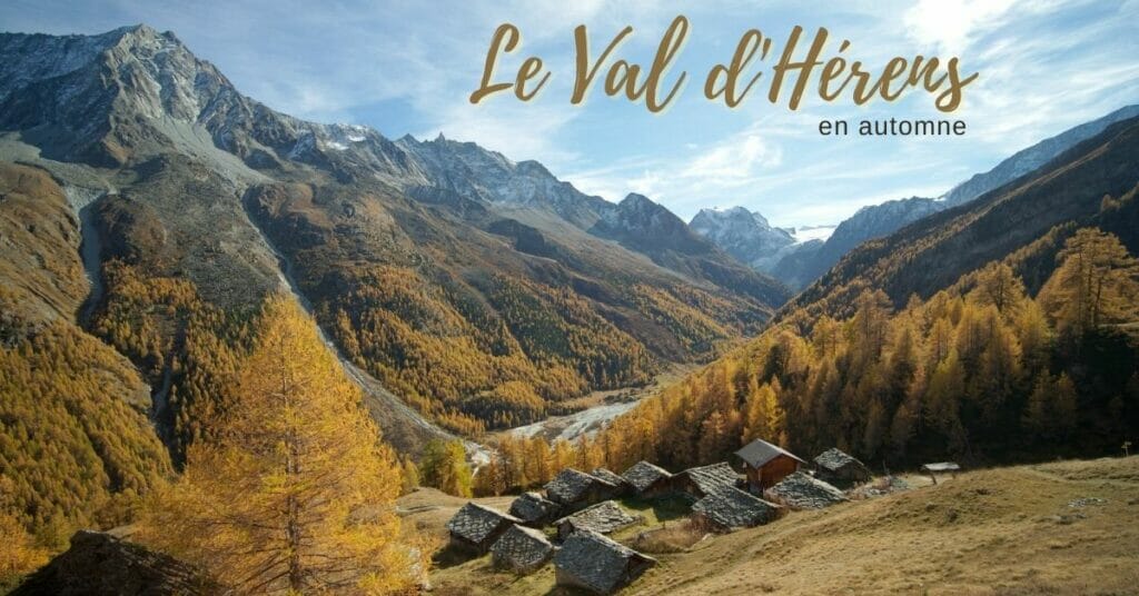 val d'Hérens en automne