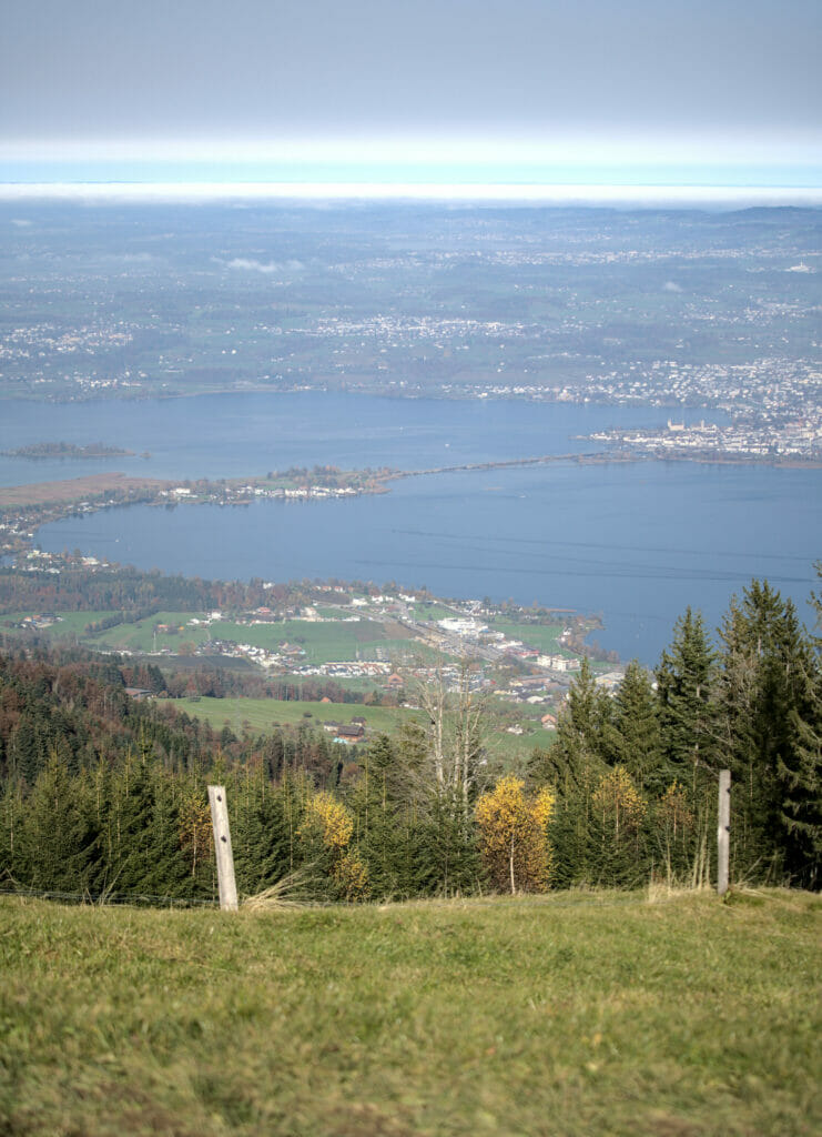 lac de zurich, vue