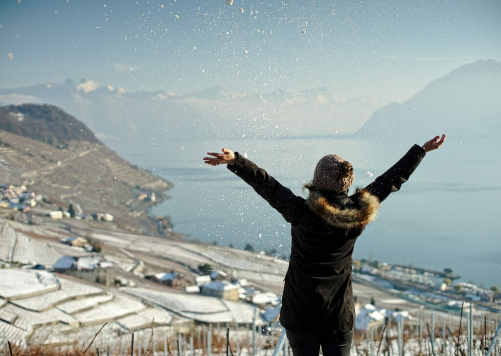 lavaux hiver