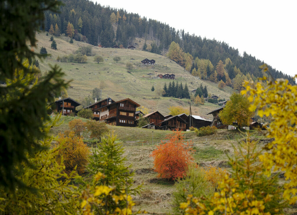 village de Prolin Val d'hérens