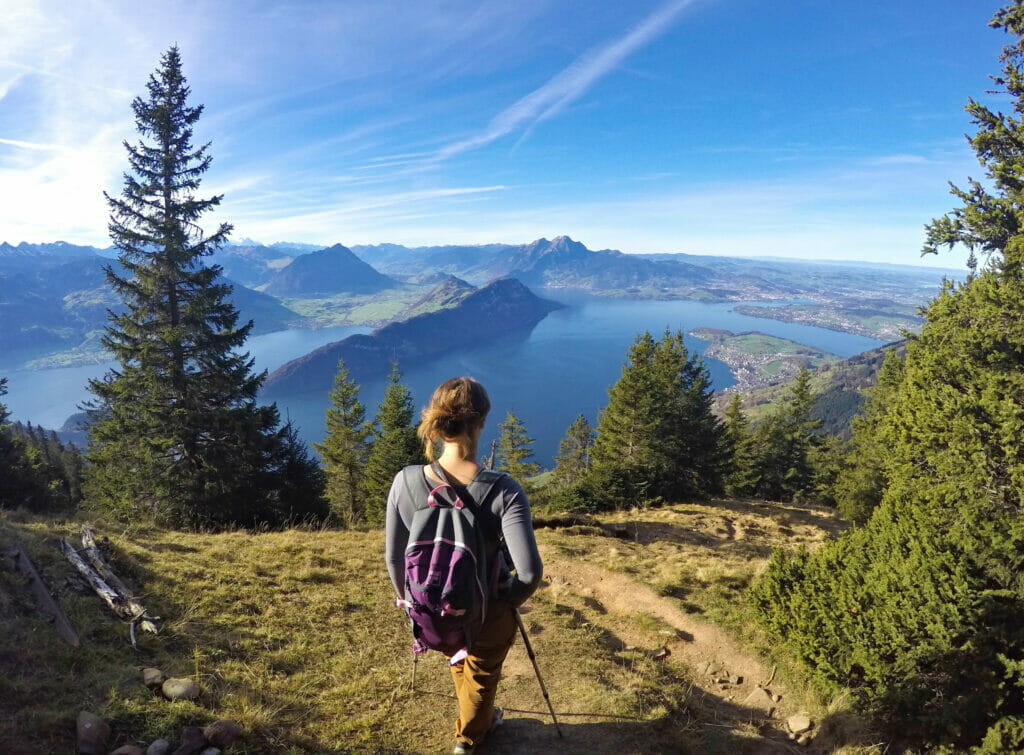 lac des 4 cantons depuis le Rigi