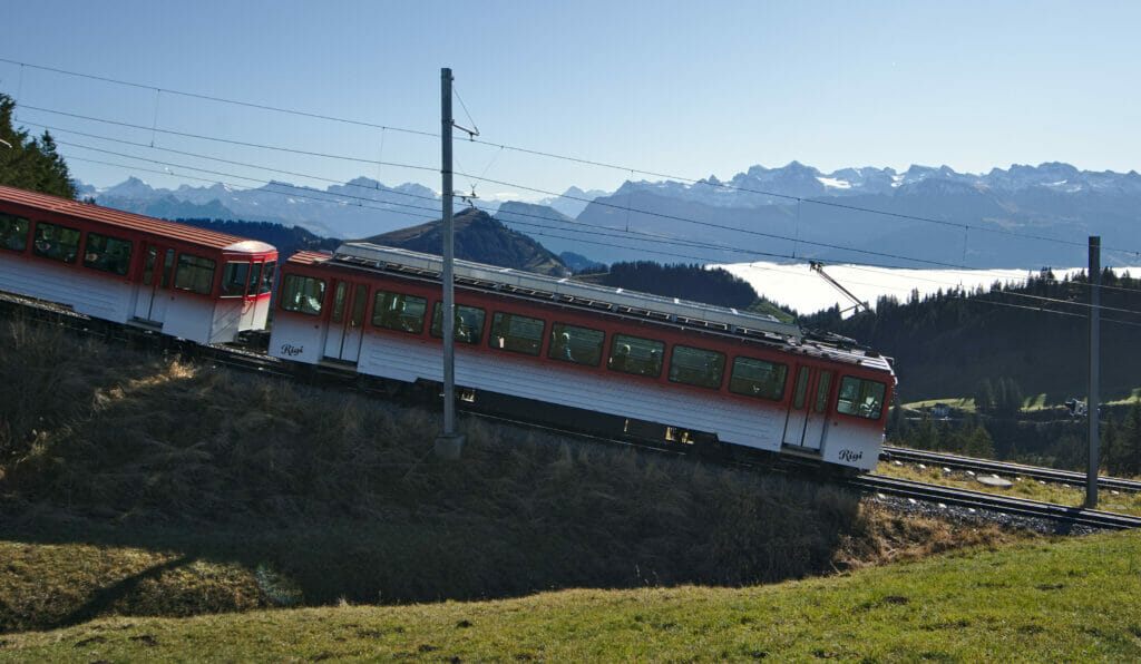 train crémaillère suisse