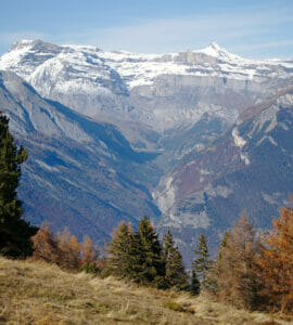 Derborence valley in Valais