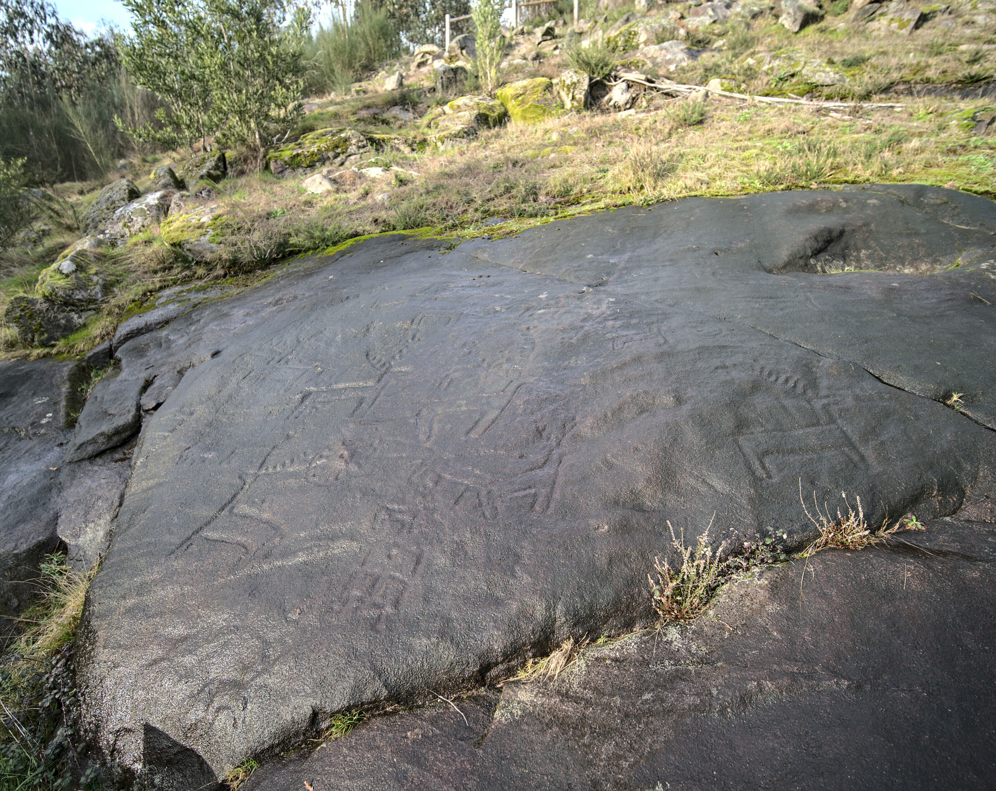 archeological center of Turon in Galicia