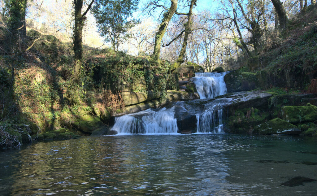 cascade fraga do Barragan pr-g 164 Galice