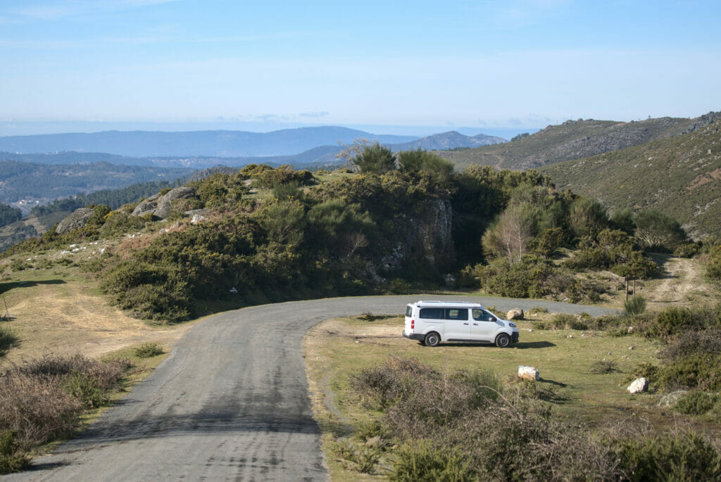 van road trip en Galice