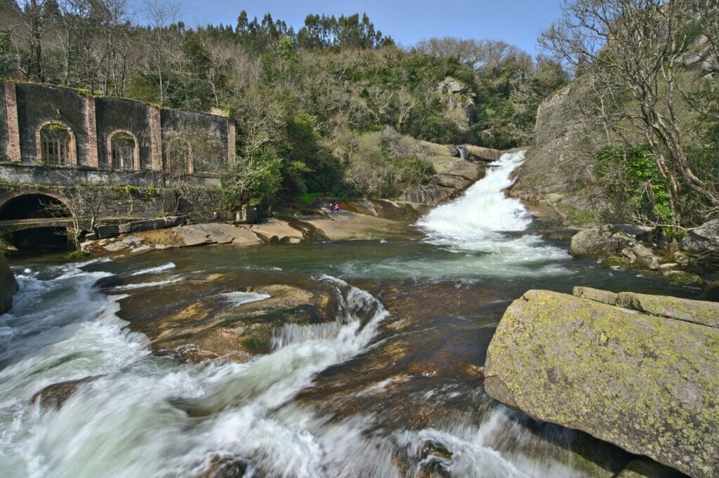 cascade segade, caldas de reis