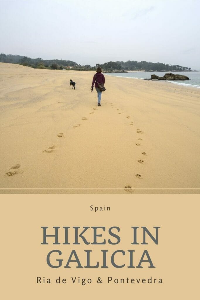 hikes between Vigo and Pontevedra