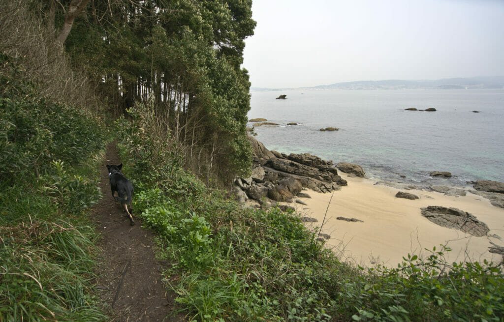 rando et plage en Galice