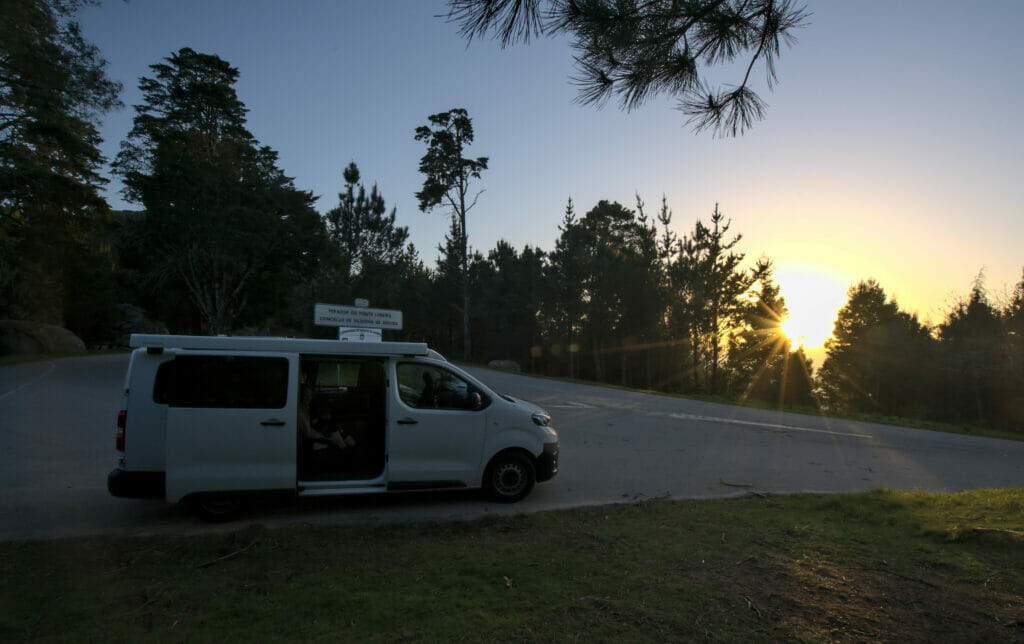 road trip en van espagne