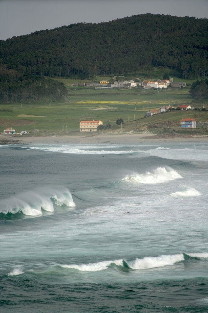 les vagues en galice