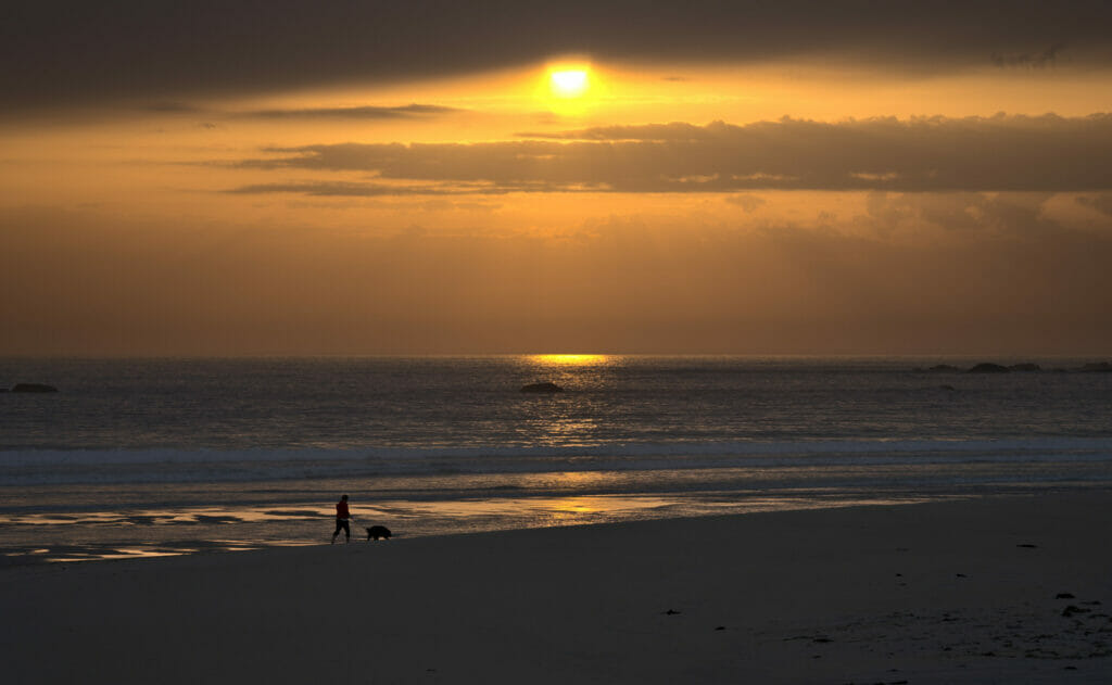 coucher de soleil costa da morte