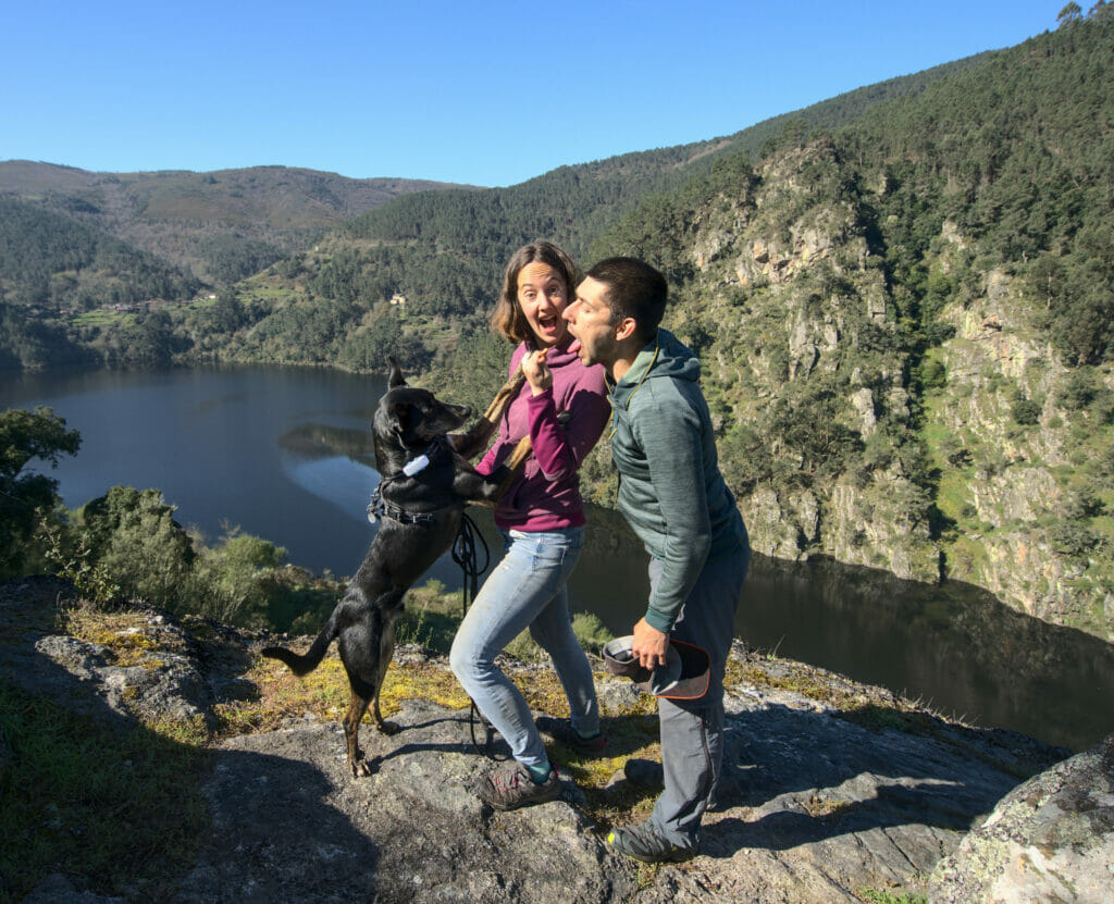 mirador castro de Marce ribeira sacra