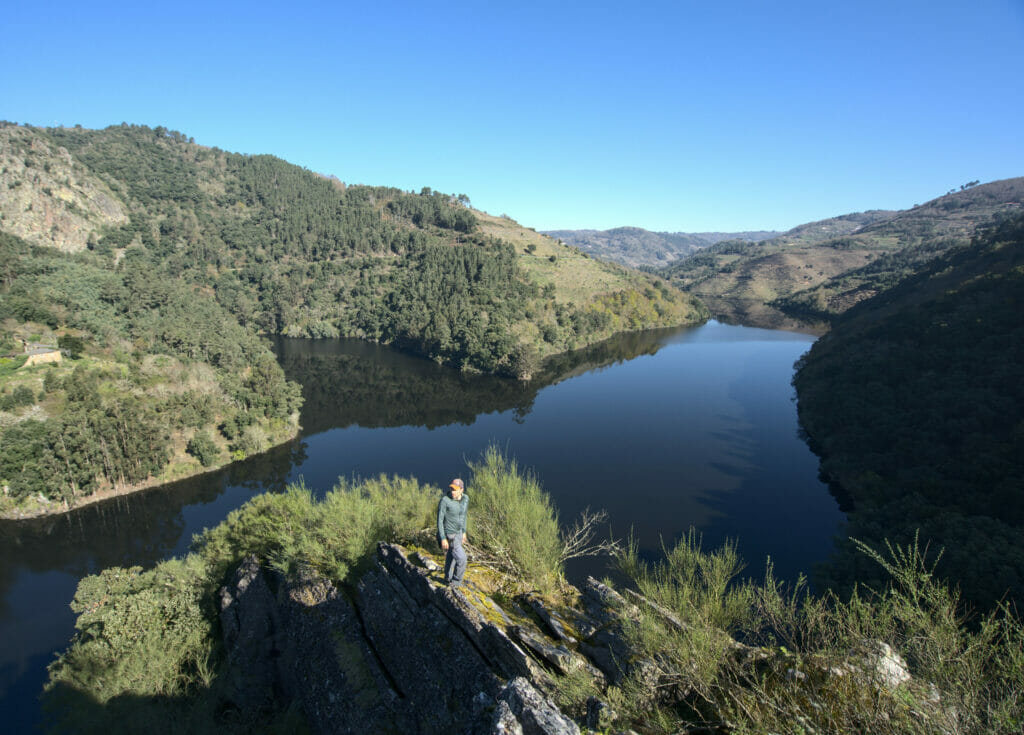 mirador du rio Miño à la Ribeira sacra