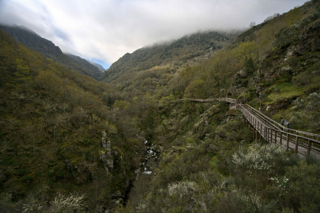 passerelles du rio Mao, Ribeira Sacra