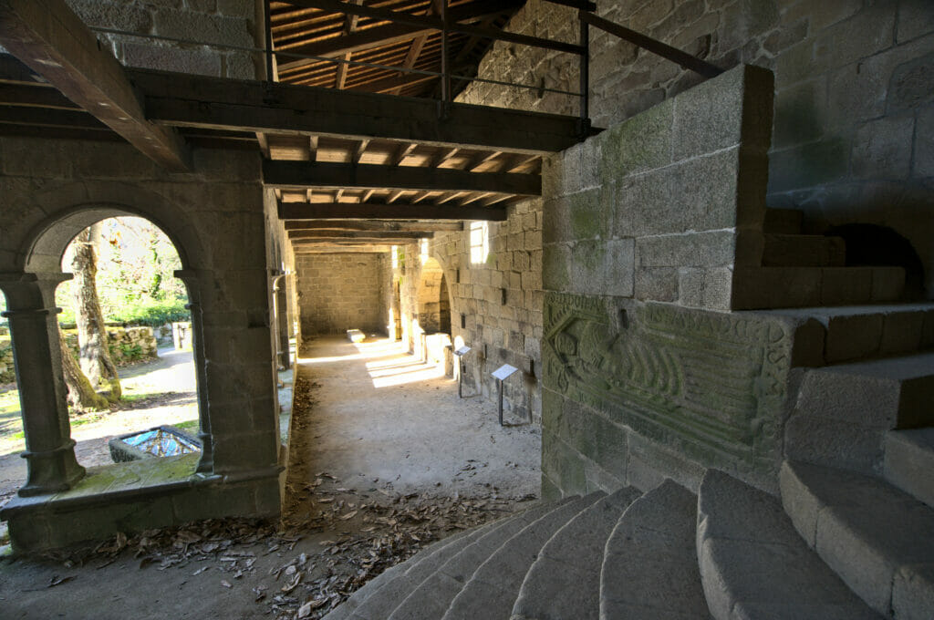 l'intérieur du monastère de Santa Cristina