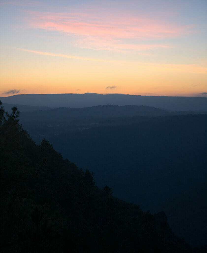 sunrise ribeira sacra