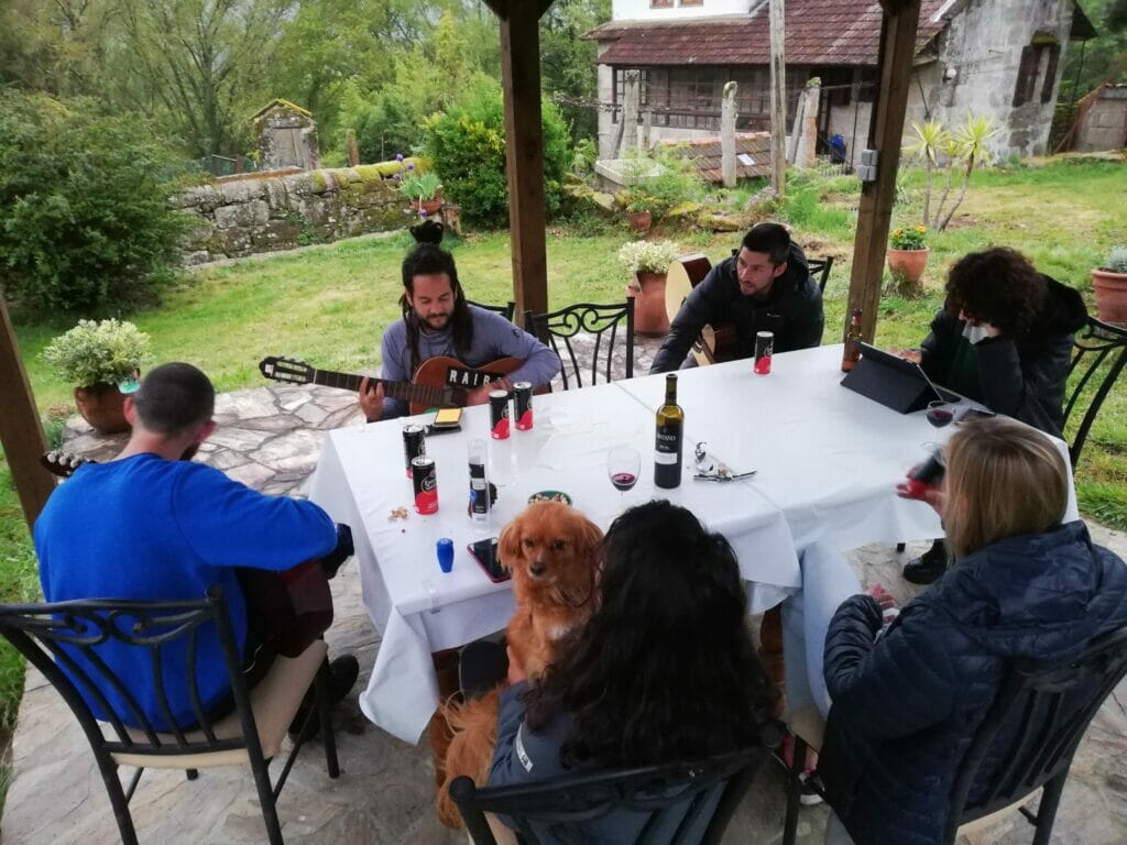 apéro à Anceu coliving