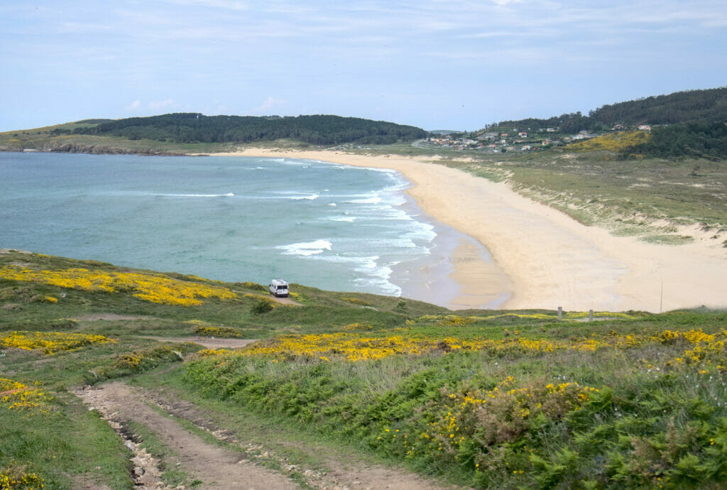 la plage de Doniños