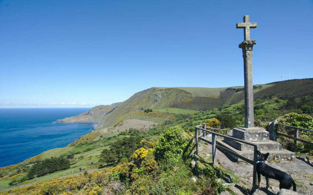 la croix de Teixido, nord de la Galice