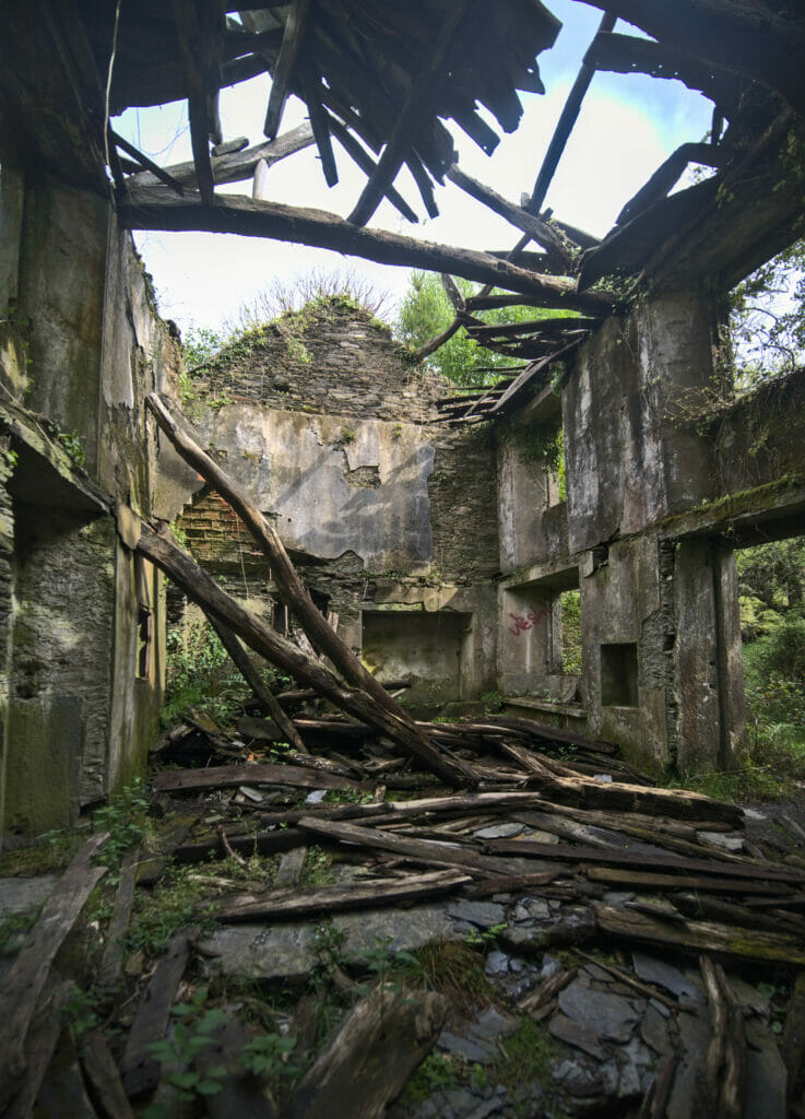 maison abandonnée Galice