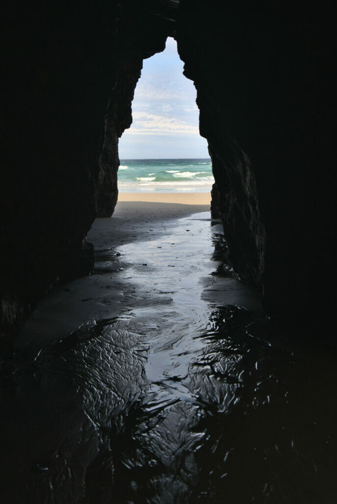 la plage des cathédrales en Galice