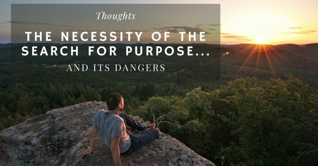 the search for purpose