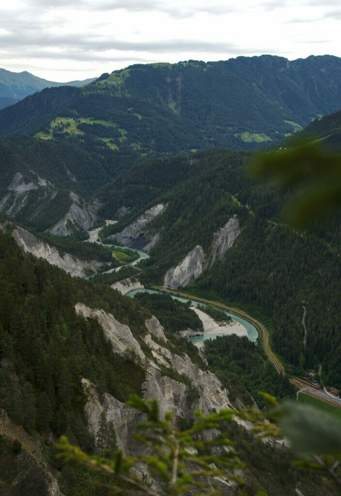 les gorges du Rhin