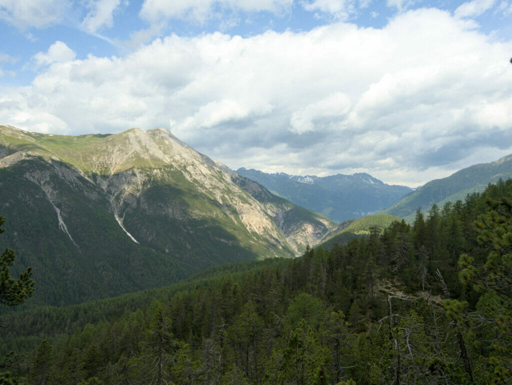 panorama parc national suisse