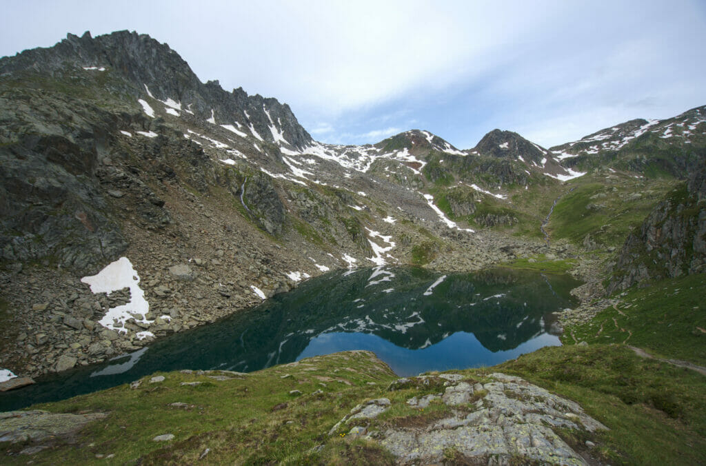 the lake Toma, source of the Rhine