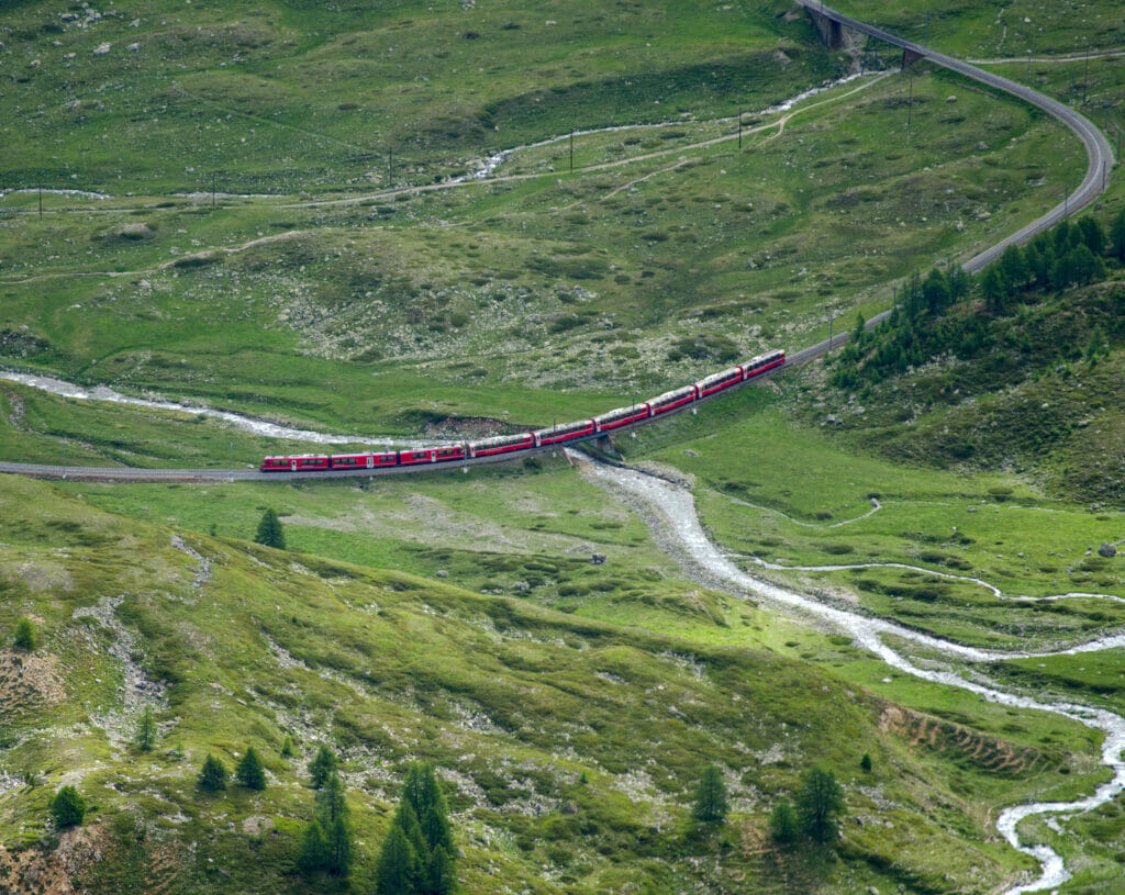 train rhétique