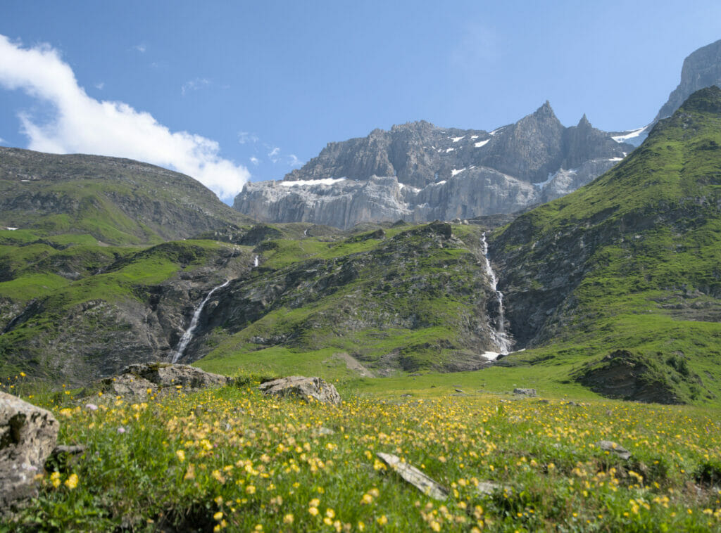 dents du Midi cascades