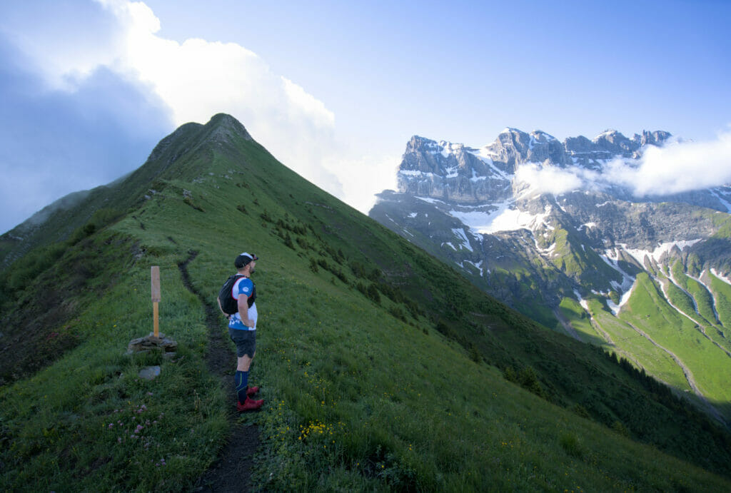 Dent de Valère avec les Dents du Midi