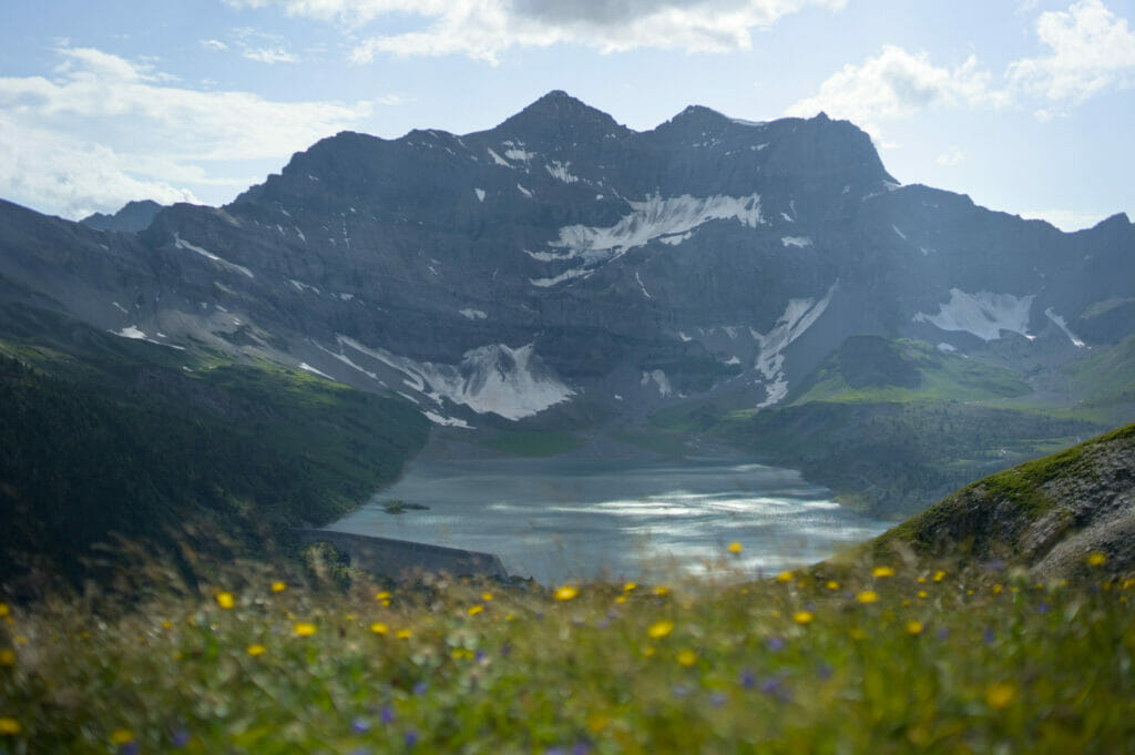 lac de Salanfe et tour Salière