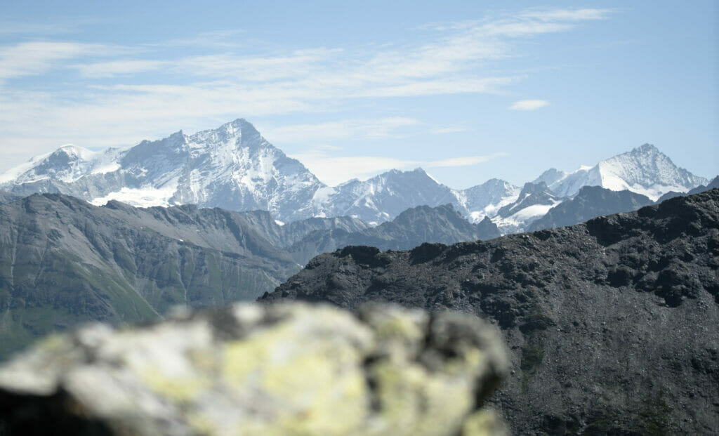 Weisshorn et Zinalrothorn