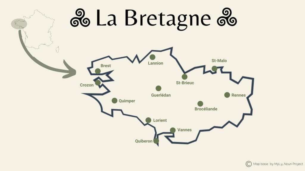 la bretagne carte