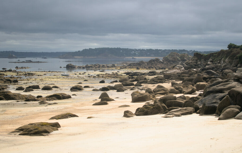 roches granitiques île callot