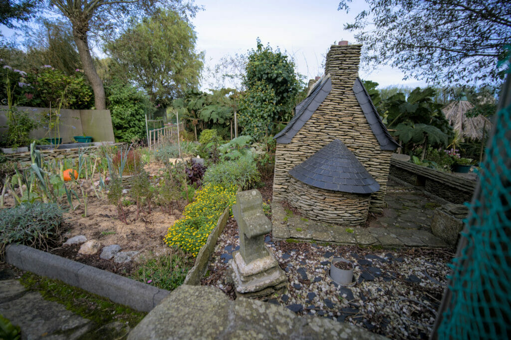 jardin privé ouvert au public