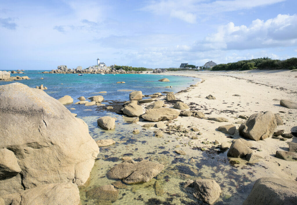 plage du phare de pontusval