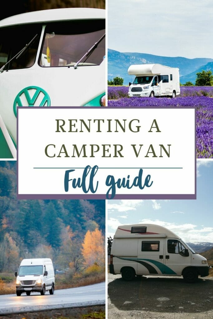 camper van rental guide