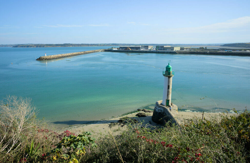 entrée du port de Saint-Brieuc