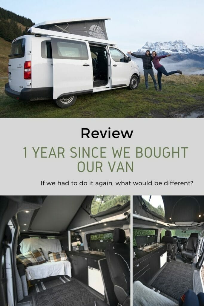 1 year of travel in our van