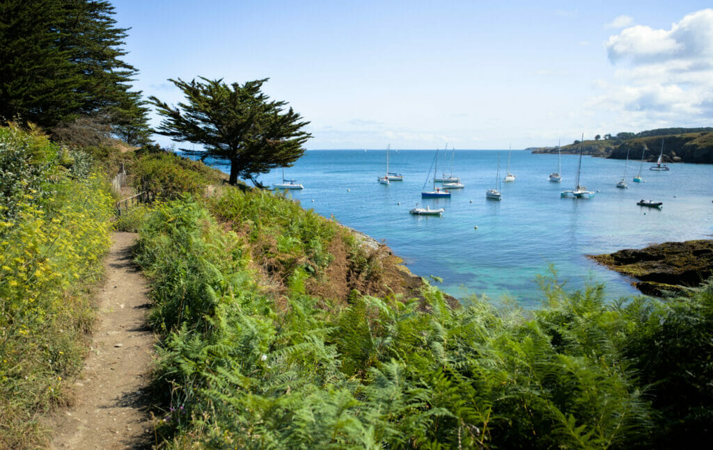 sentier côtier à Belle-île-en-mer