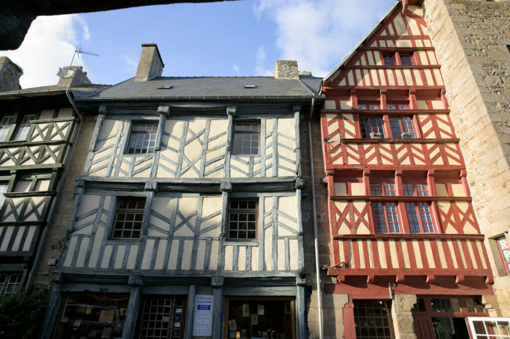 les maisons à colombages du Tréguier