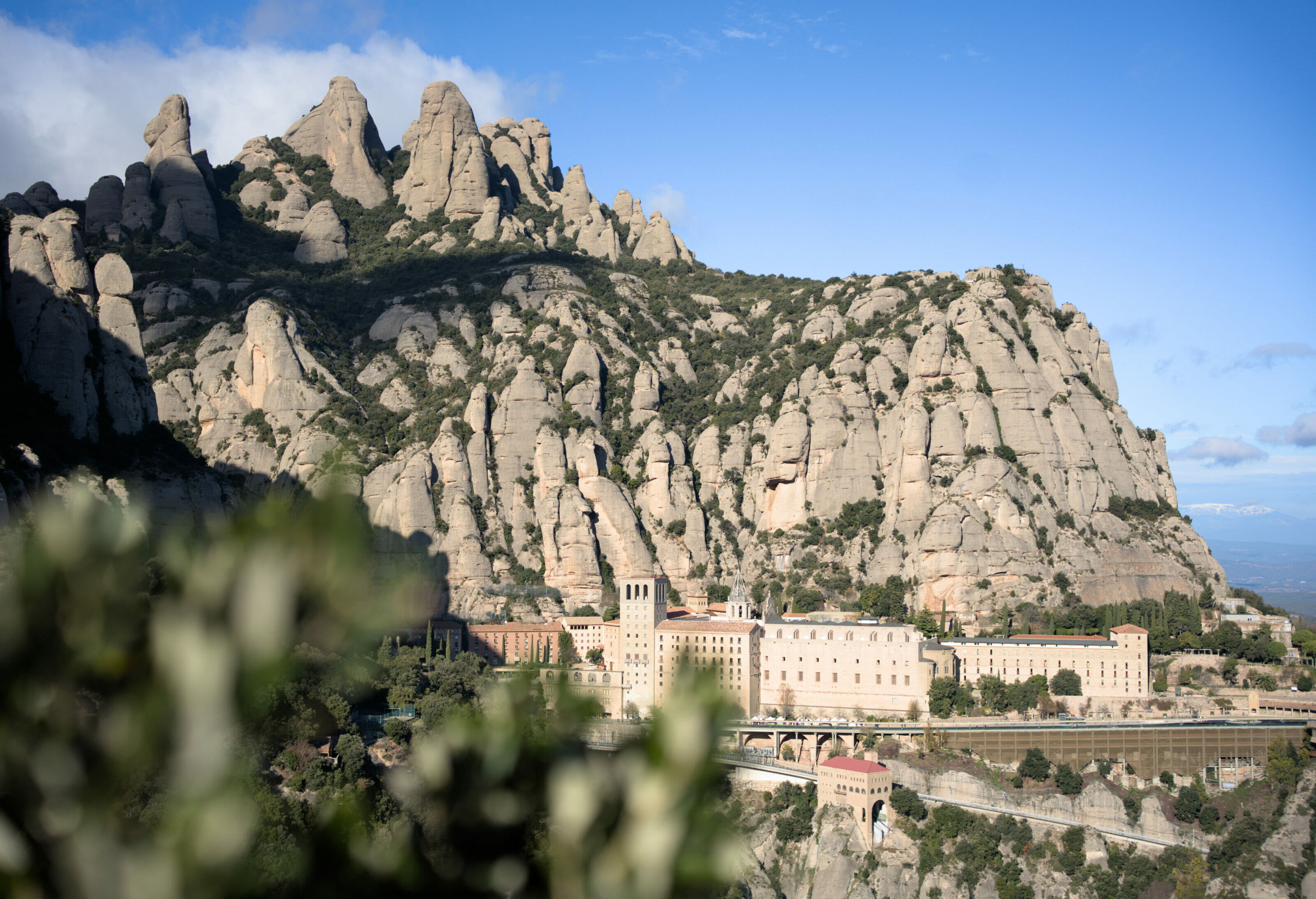 le monastère de Montserrat
