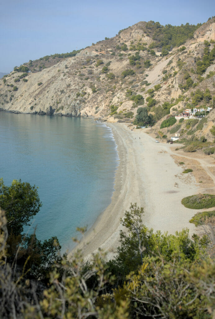 cala canuelo, andalousie