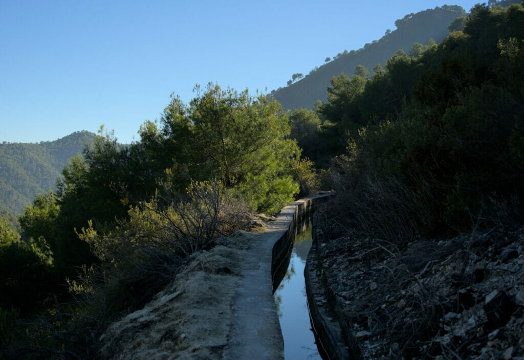 canal d'eau frigiliana